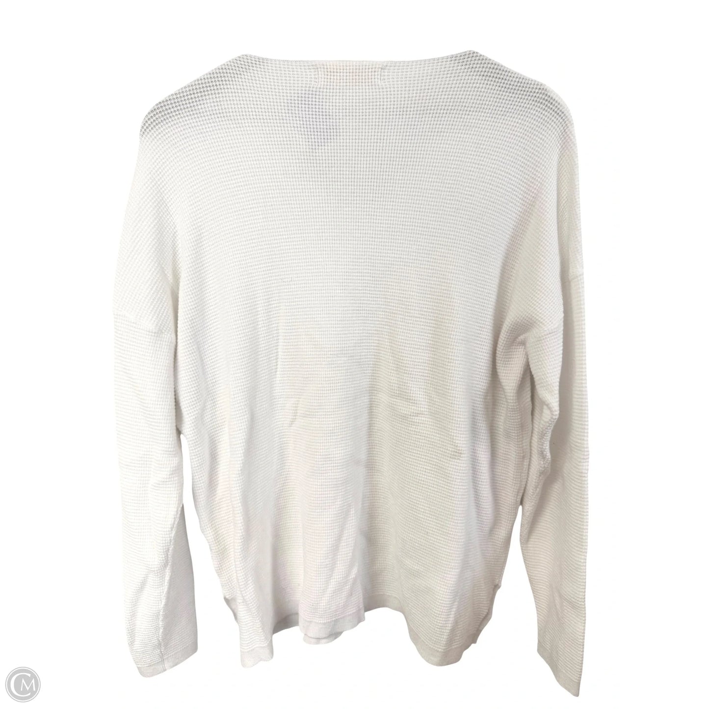 Top Long Sleeve By Leela & Lavender In White, Size: L