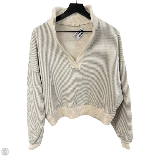 Top Long Sleeve By By Together In Cream, Size: L