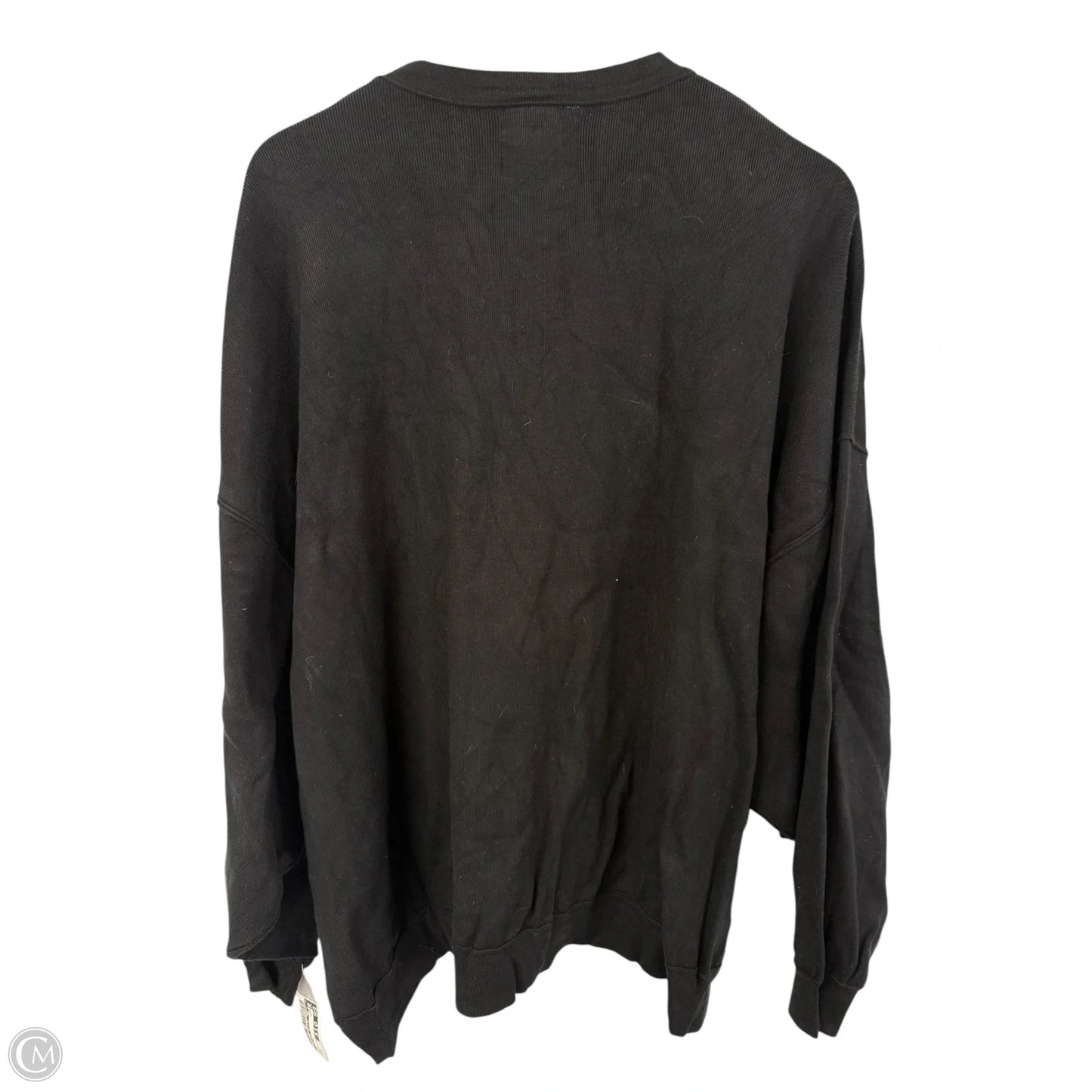 Top Long Sleeve By Clothes Mentor In Black, Size: M