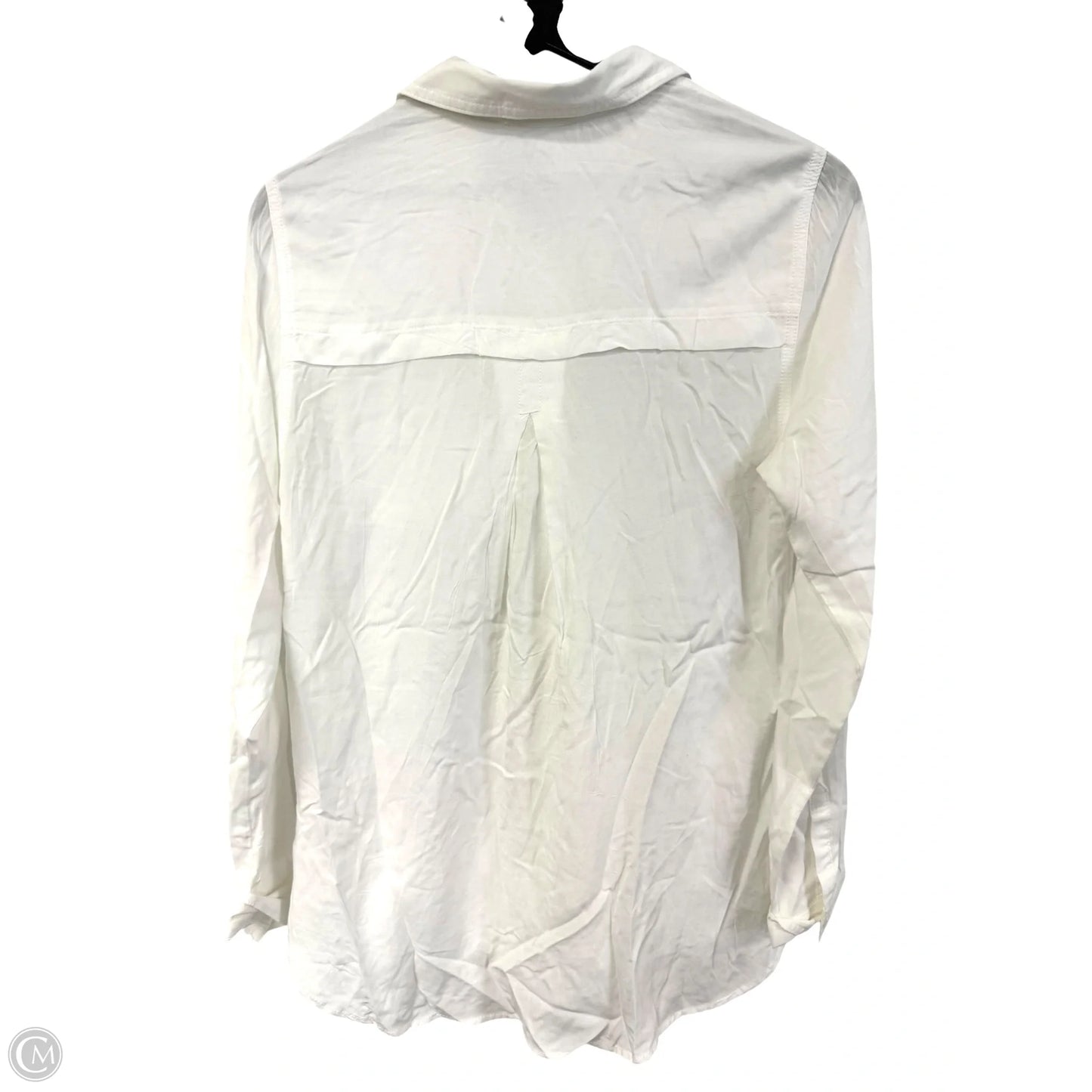 Blouse Long Sleeve By Beachlunchlounge In White, Size: S