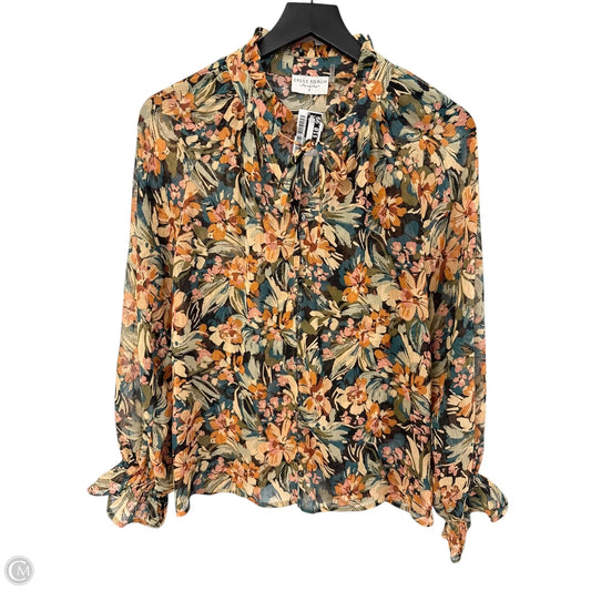 Top Long Sleeve By Dress Forum In Floral Print, Size: S