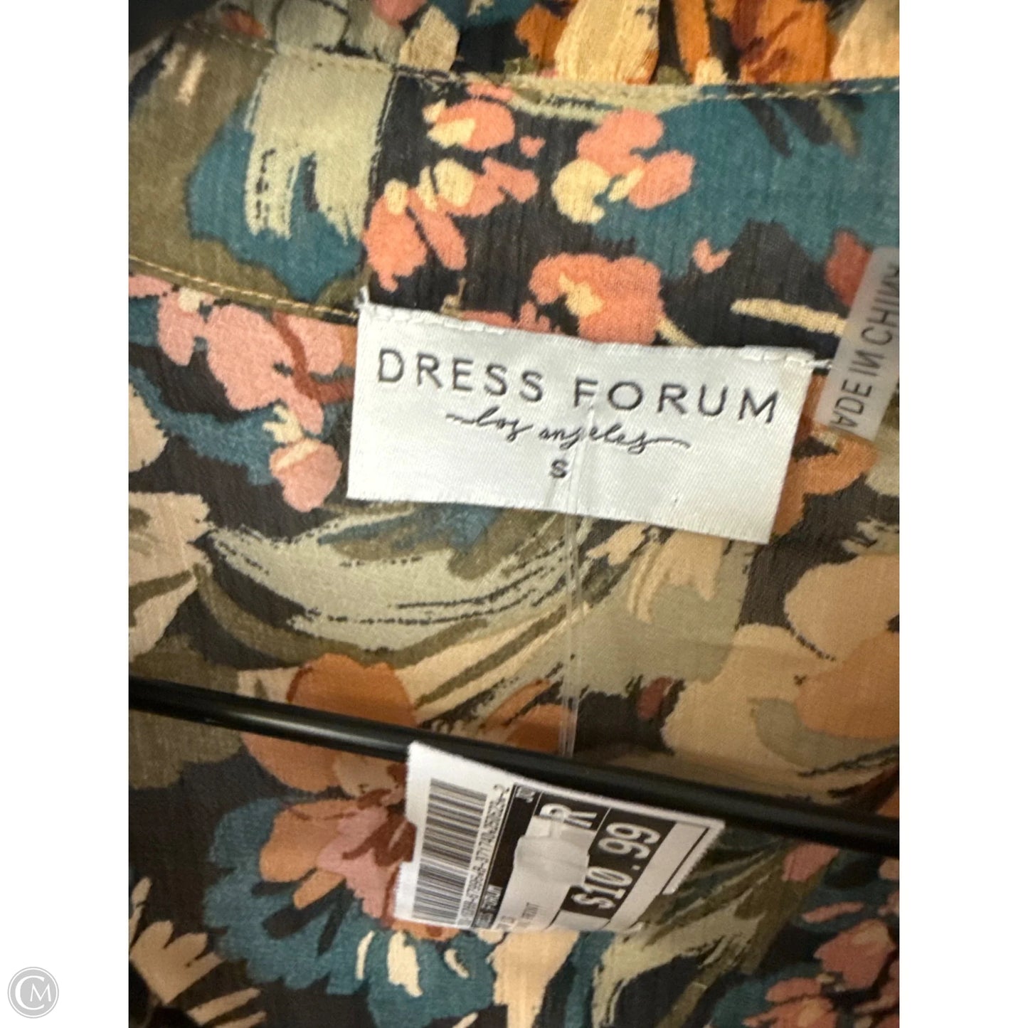 Top Long Sleeve By Dress Forum In Floral Print, Size: S