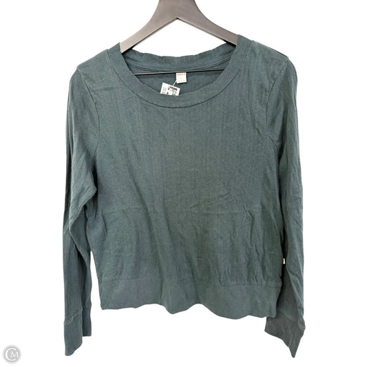 Top Long Sleeve By Old Navy In Green, Size: L