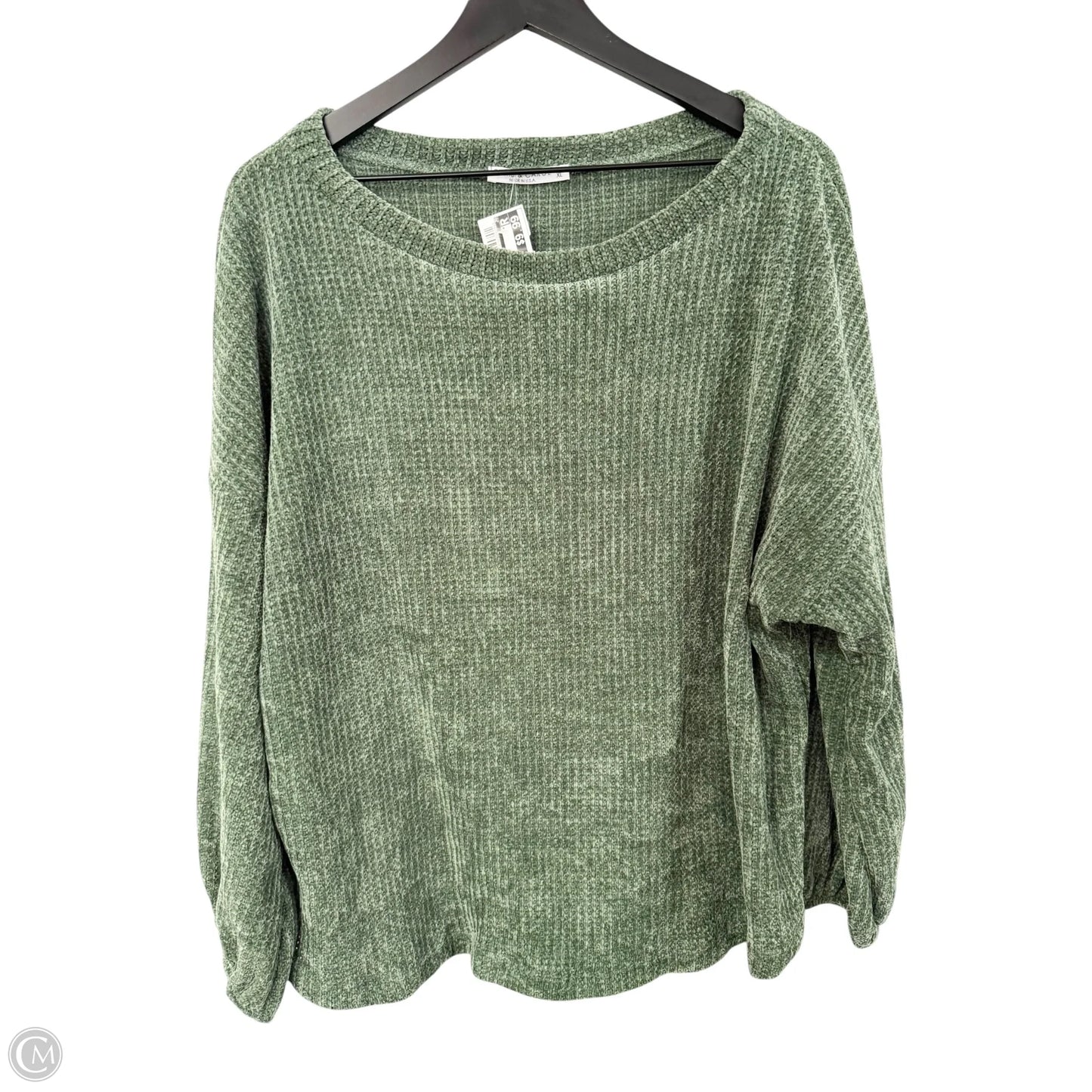 Top Long Sleeve By Chris And Carol In Green, Size: Xl