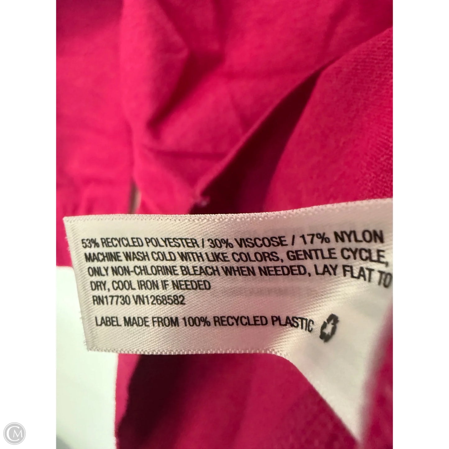 Top Long Sleeve By A New Day In Pink, Size: S