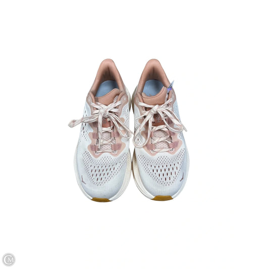 Shoes Athletic By Hoka In Peach, Size: 7