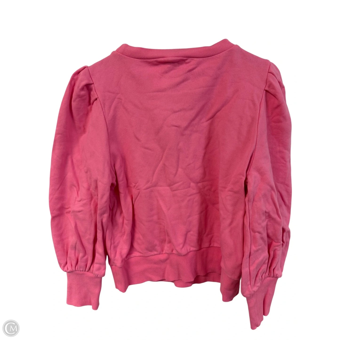 Sweatshirt Crewneck By Loft In Pink, Size: L
