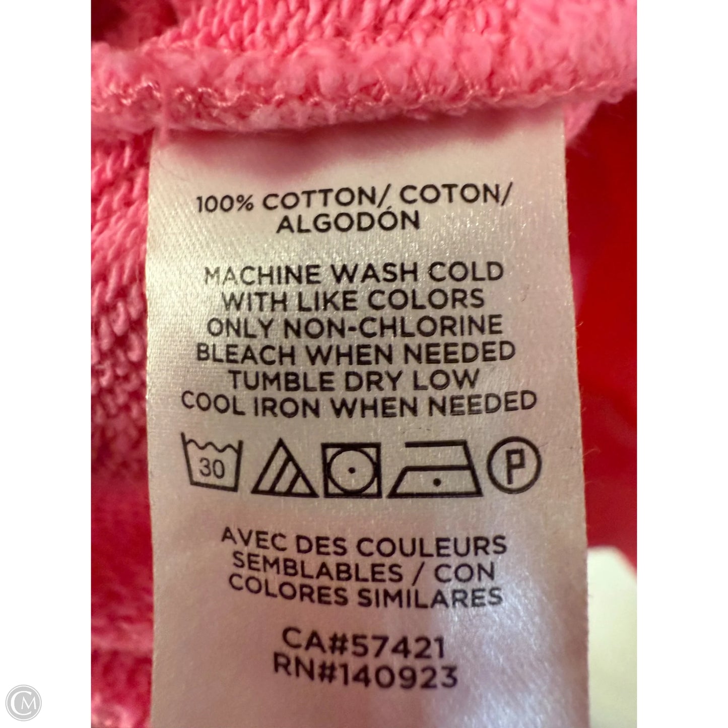 Sweatshirt Crewneck By Loft In Pink, Size: L