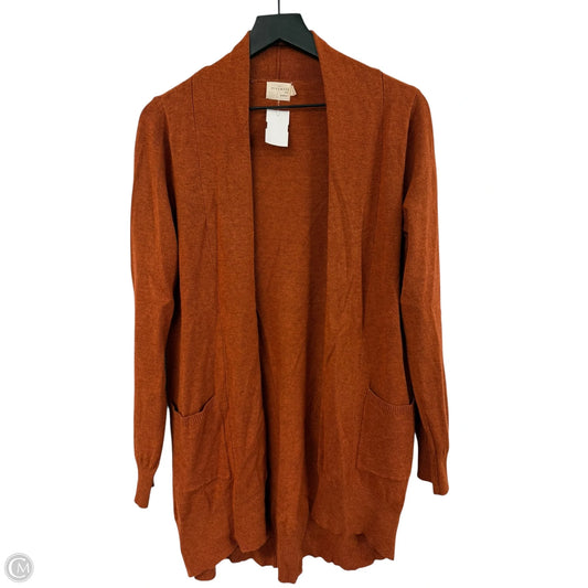 Cardigan By Dreamers In Orange, Size: L