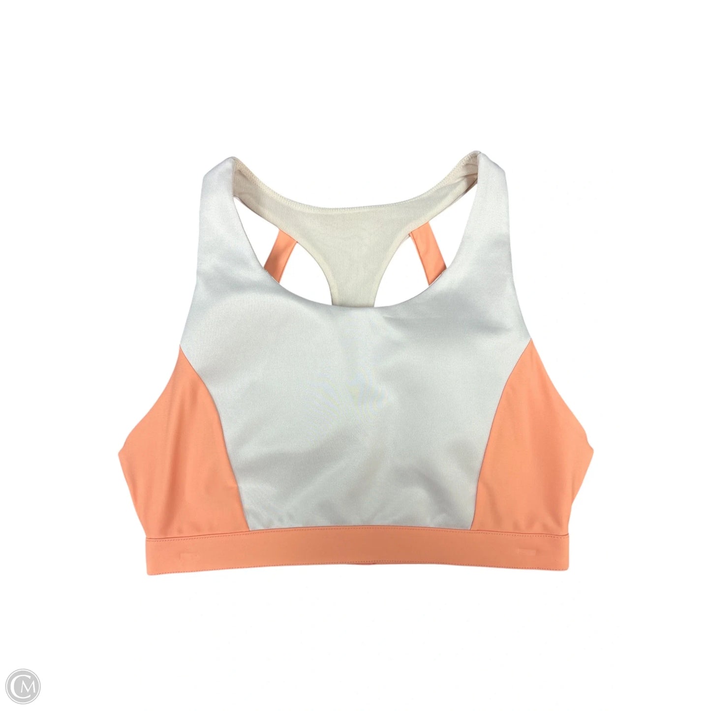 Athletic Bra By Fabletics In Orange, Size: L