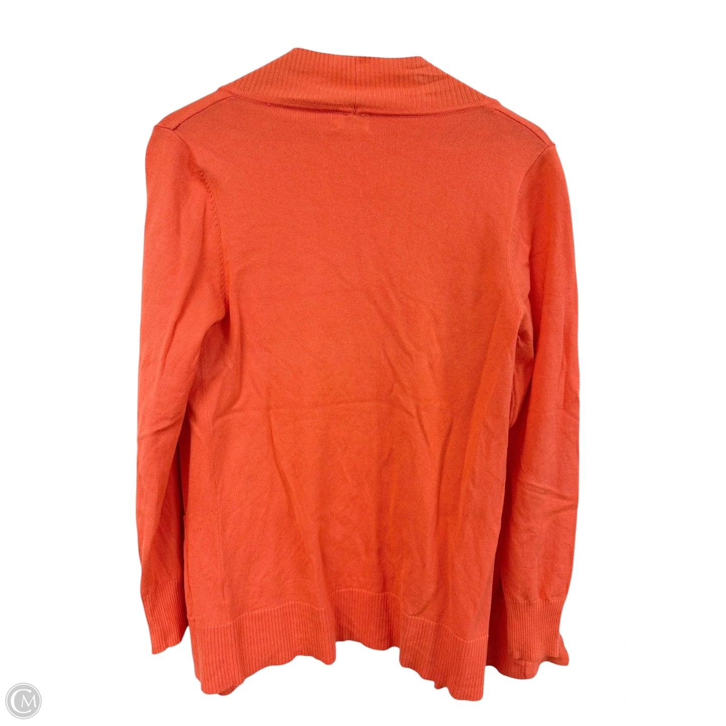 Cardigan By Clothes Mentor In Orange, Size: L