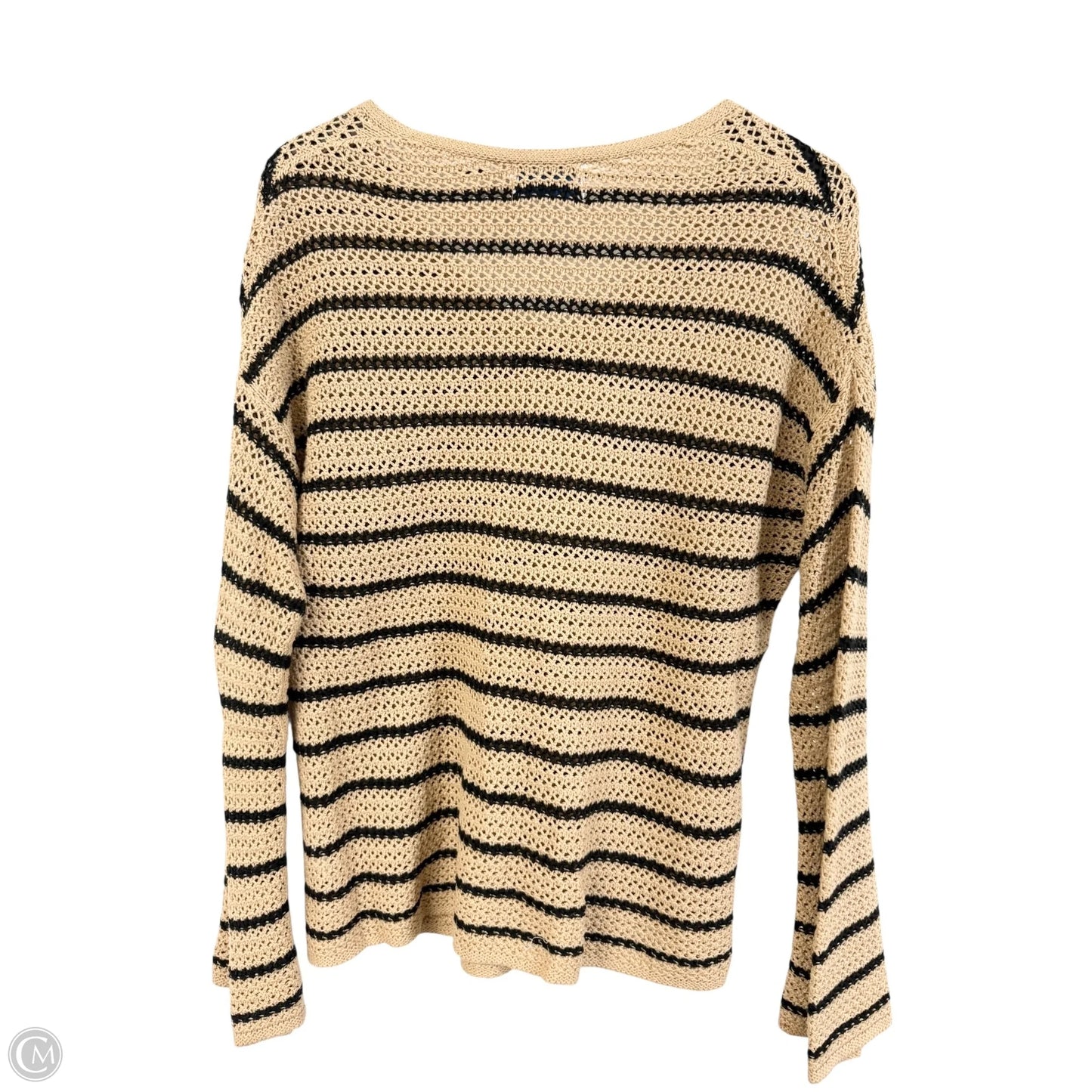 Sweater By Old Navy In Black & Tan, Size: S