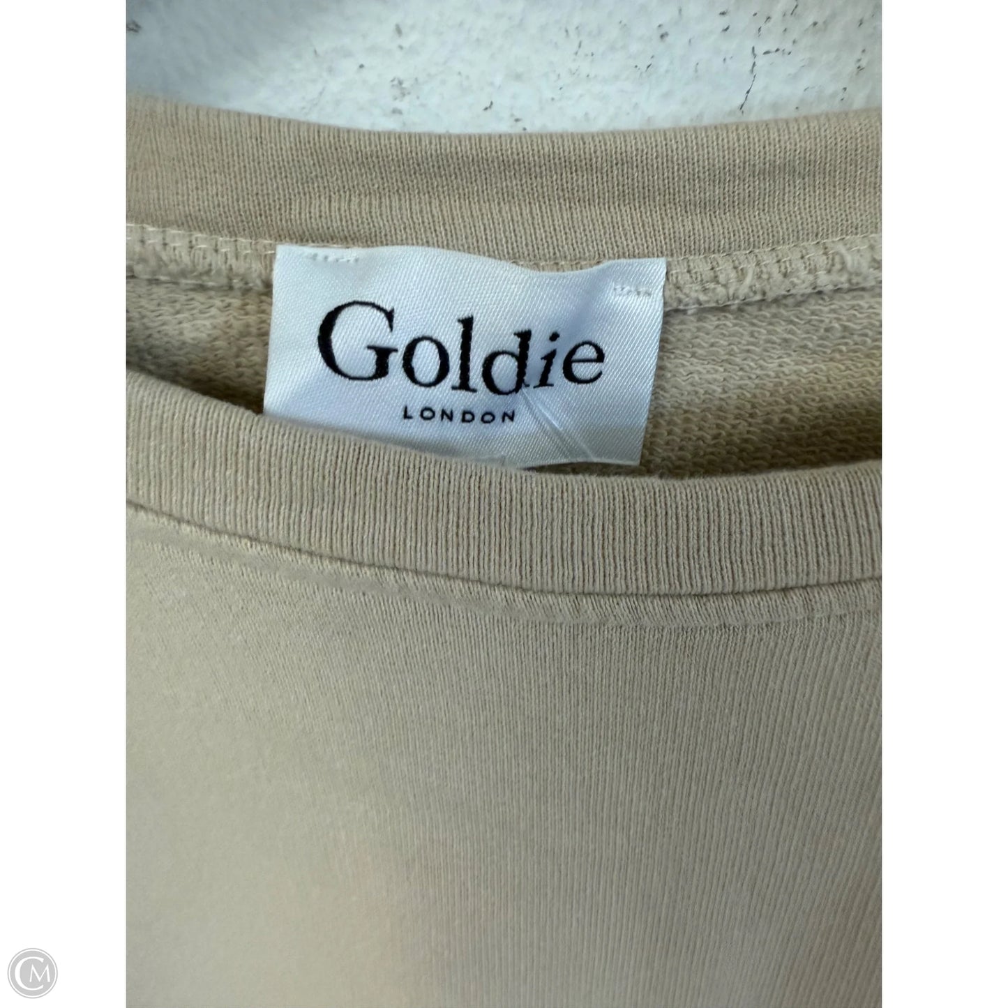 Sweatshirt Crewneck By Cmc In Cream, Size: M