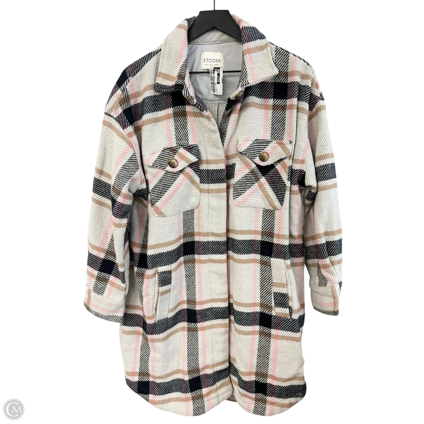 Jacket Other By Clothes Mentor In Plaid Pattern, Size: L
