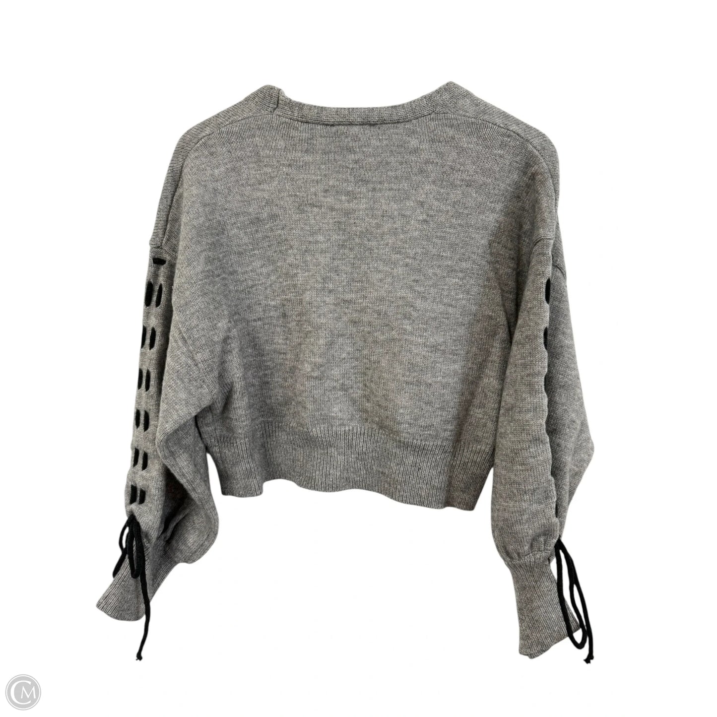 Sweater Cardigan By Cmc In Grey, Size: S