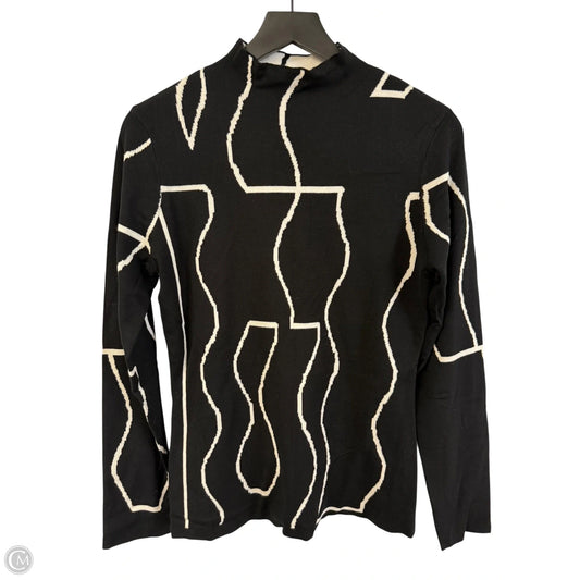 Sweater By Cmc In Black & White, Size: M
