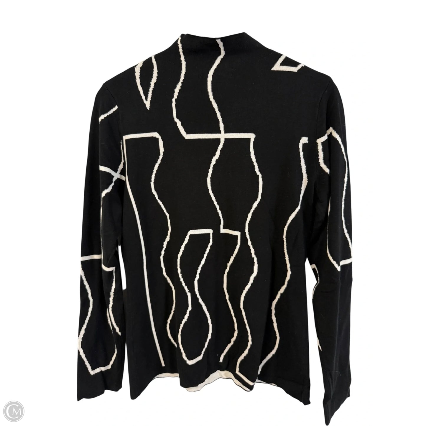 Sweater By Cmc In Black & White, Size: M