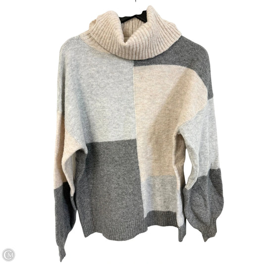 Sweater By Staccato In Cream & Grey, Size: S