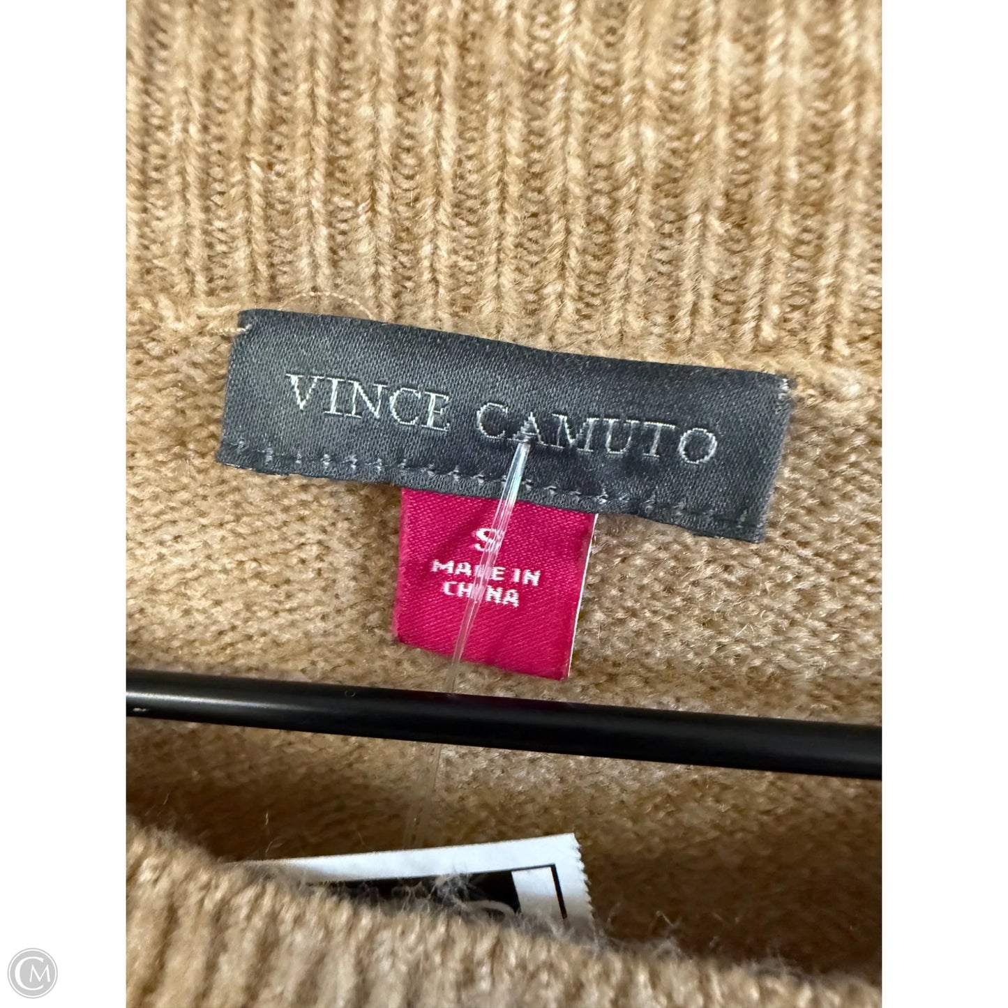 Sweater By Vince Camuto In Beige, Size: S
