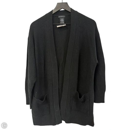 Sweater Cardigan By Clothes Mentor In Black, Size: Xxl