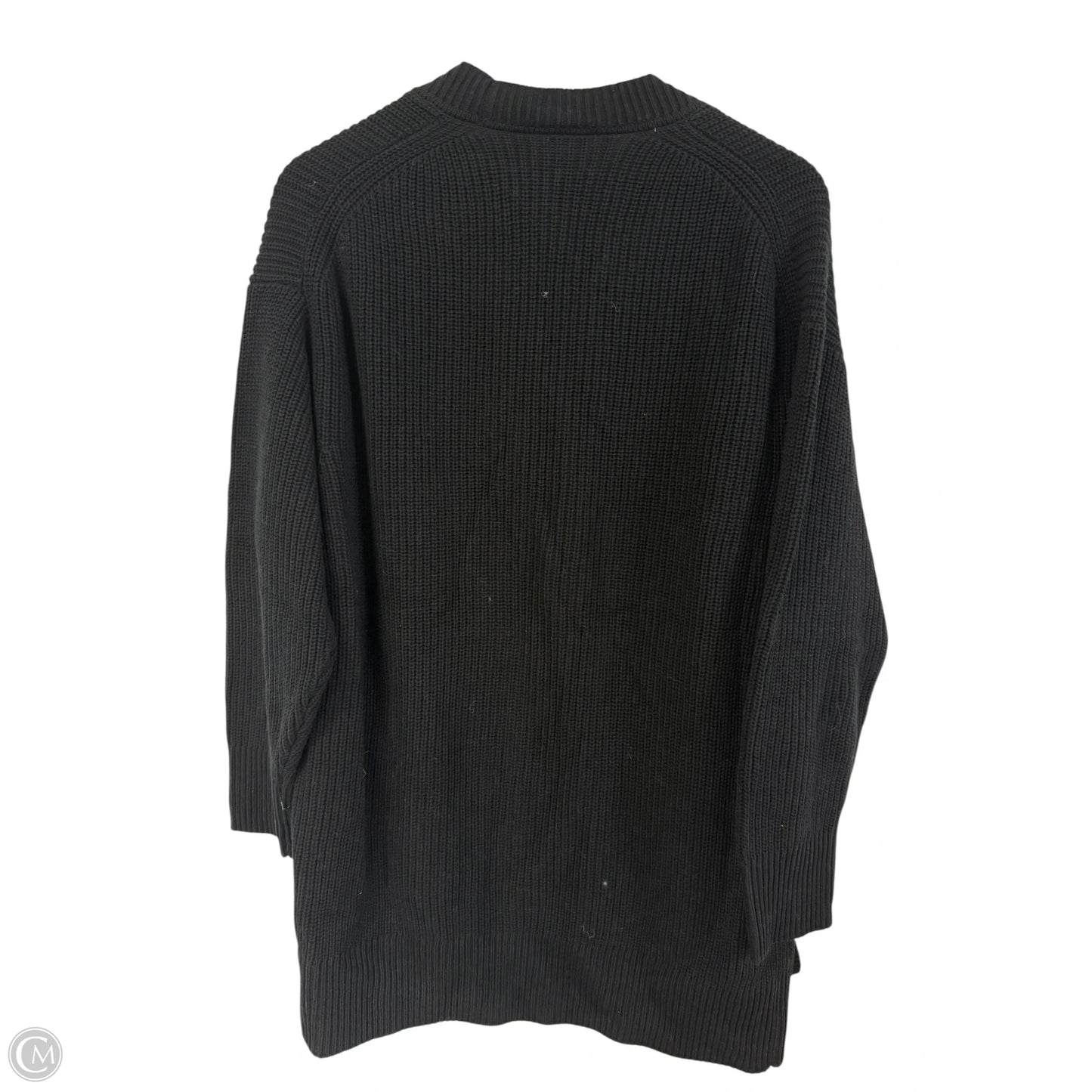 Sweater Cardigan By Clothes Mentor In Black, Size: Xxl