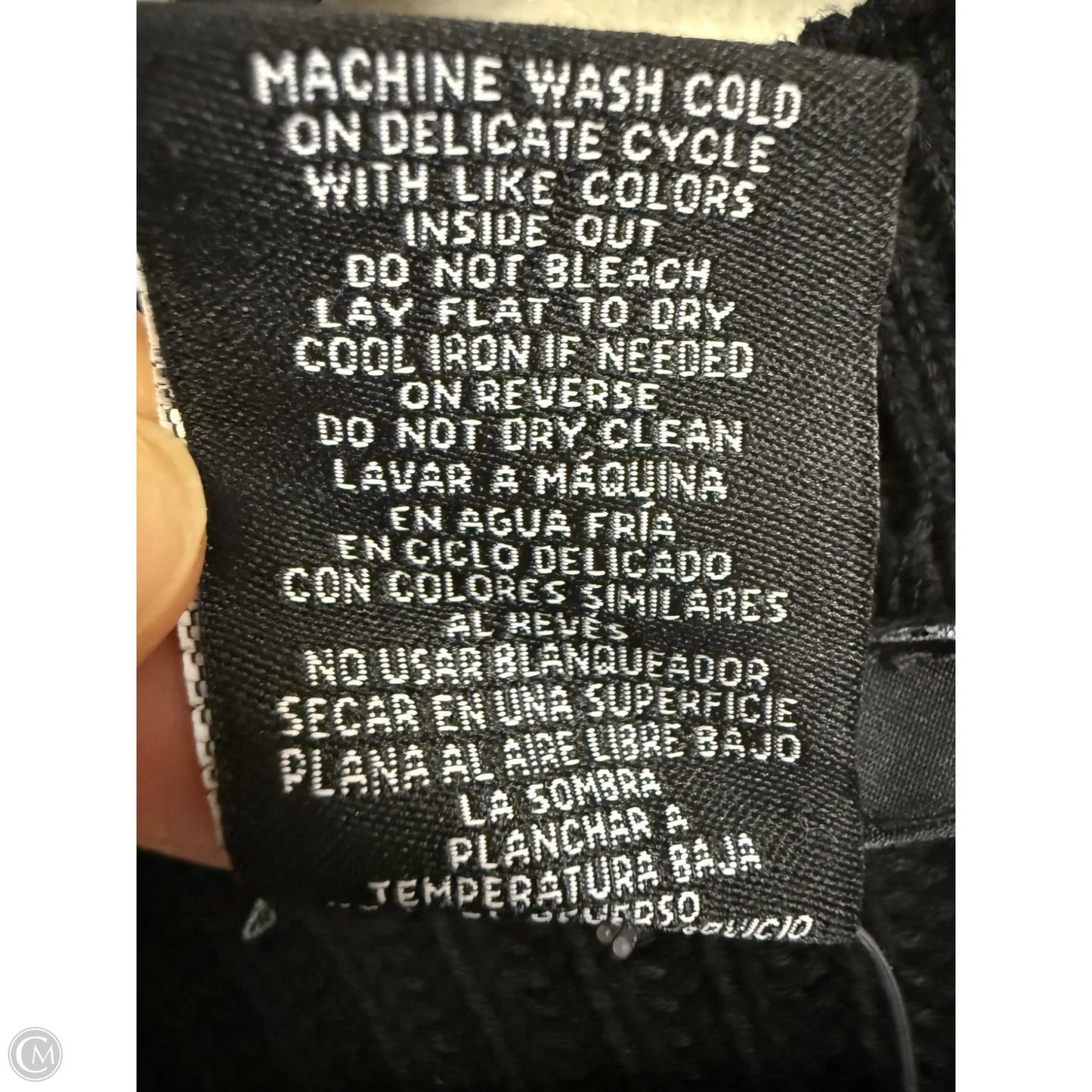 Sweater Cardigan By Clothes Mentor In Black, Size: Xxl