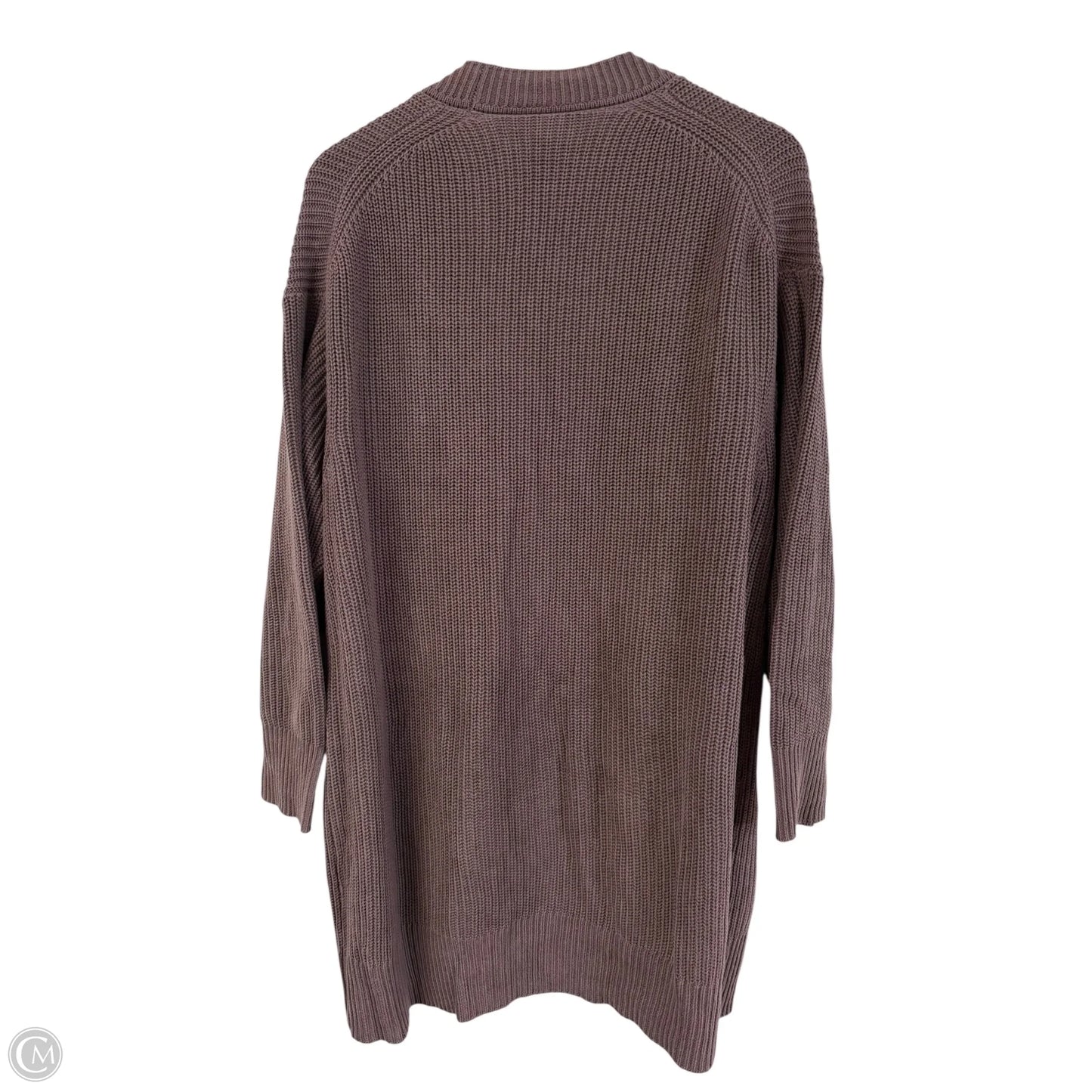 Sweater Cardigan By Clothes Mentor In Brown, Size: Xxl