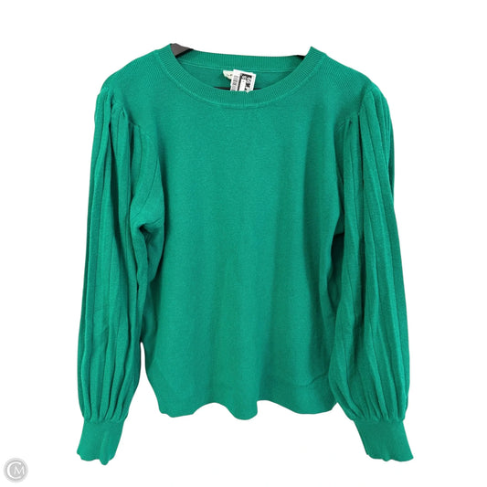 Sweater By Ee Some In Green, Size: M