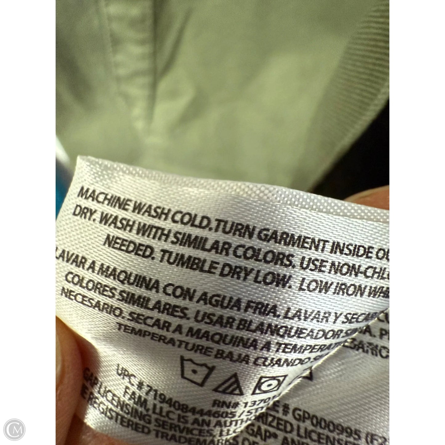 Jacket Utility By Gap In Green, Size: S
