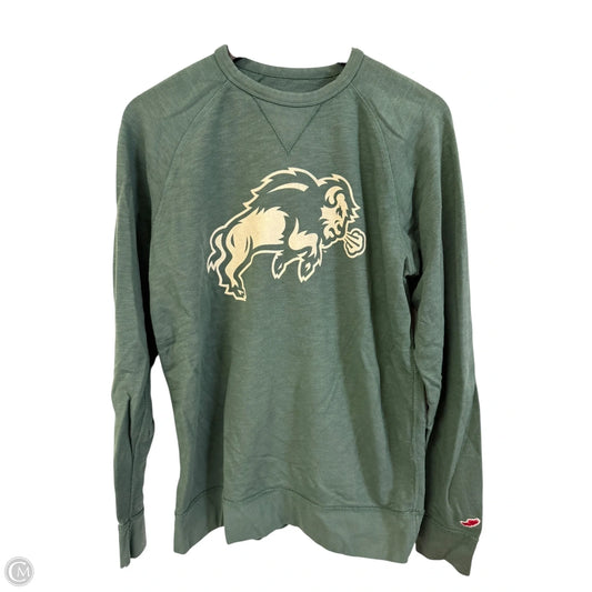 Sweatshirt Crewneck By Clothes Mentor In Green, Size: M