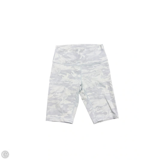 Athletic Shorts By Lululemon In Camouflage Print, Size: 8