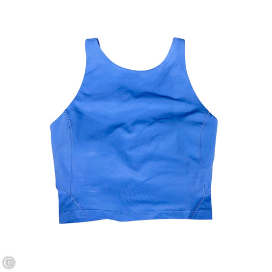 Athletic Tank Top By Lululemon In Blue, Size: 4