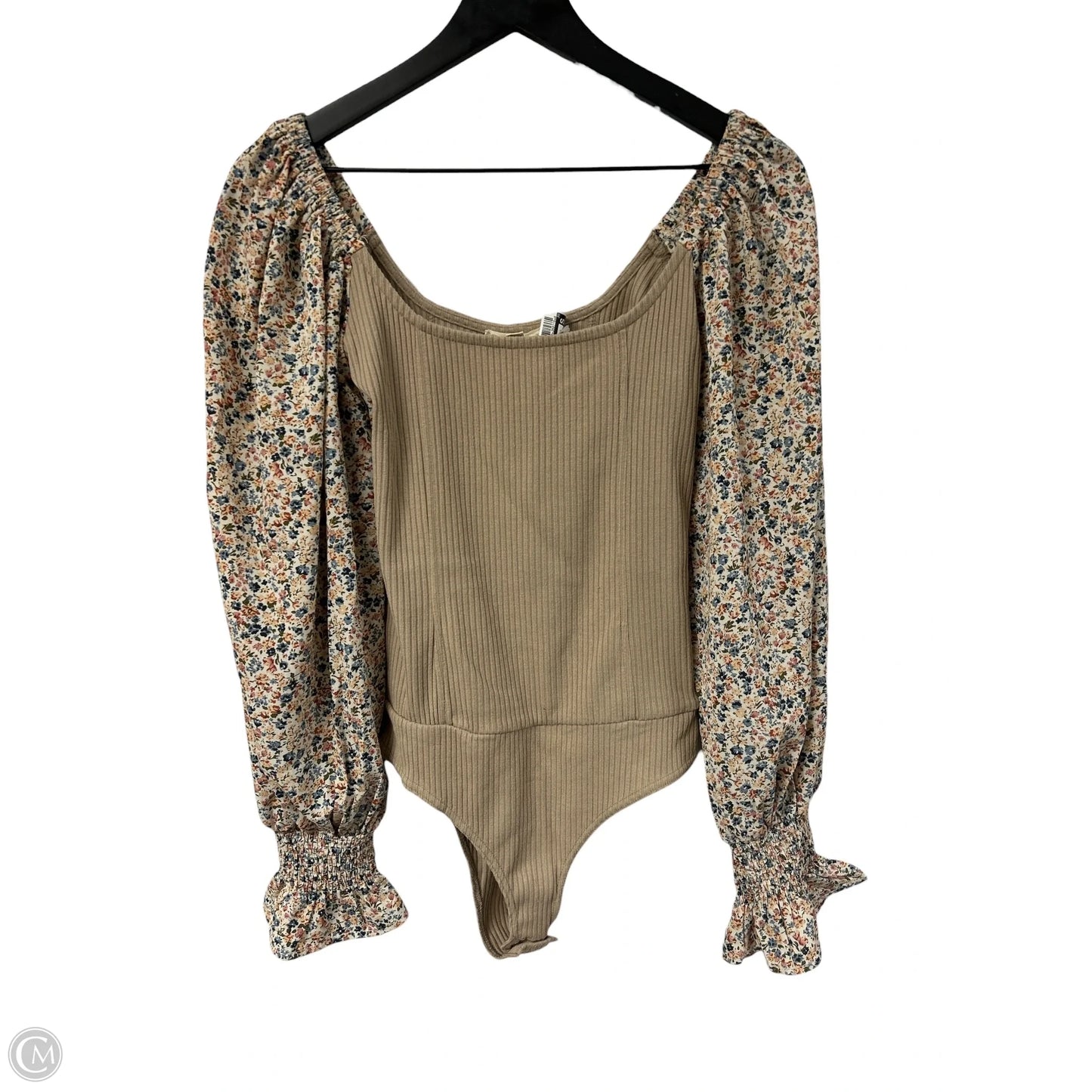 Bodysuit By Promesa In Floral Print, Size: M