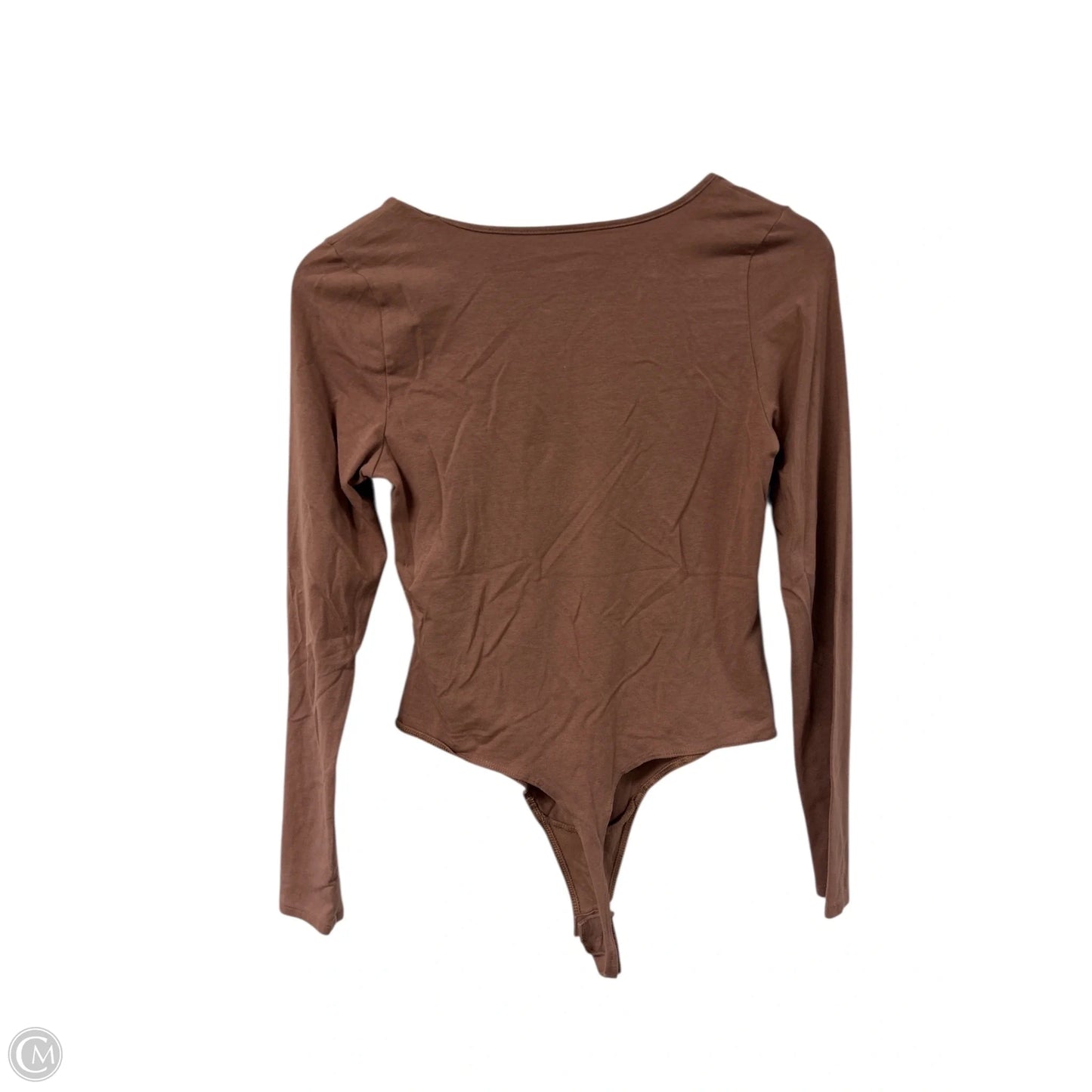 Bodysuit By Clothes Mentor In Brown, Size: M