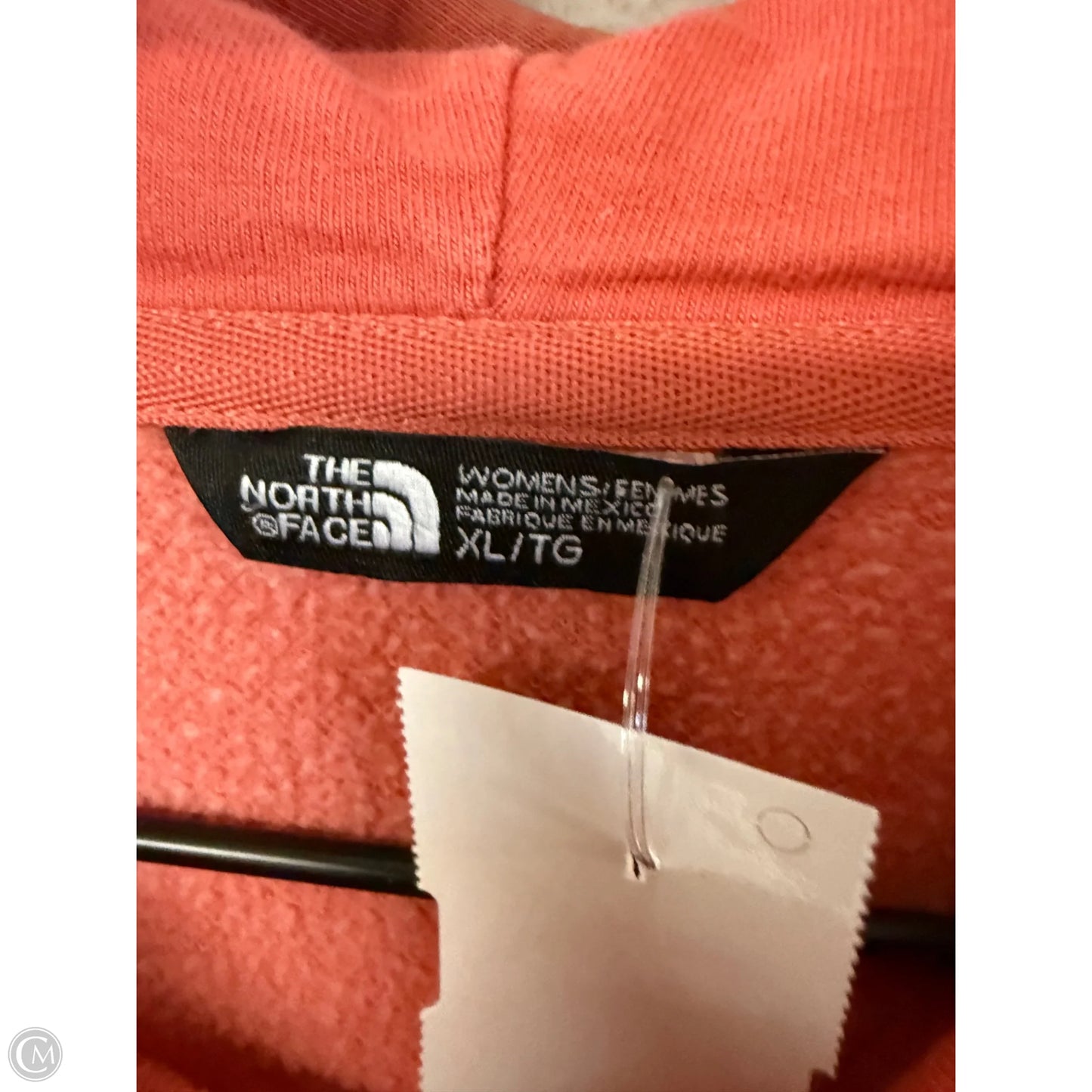 Sweatshirt Hoodie By The North Face In Orange, Size: Xl