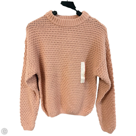 Sweater By Universal Thread In Peach, Size: Xs