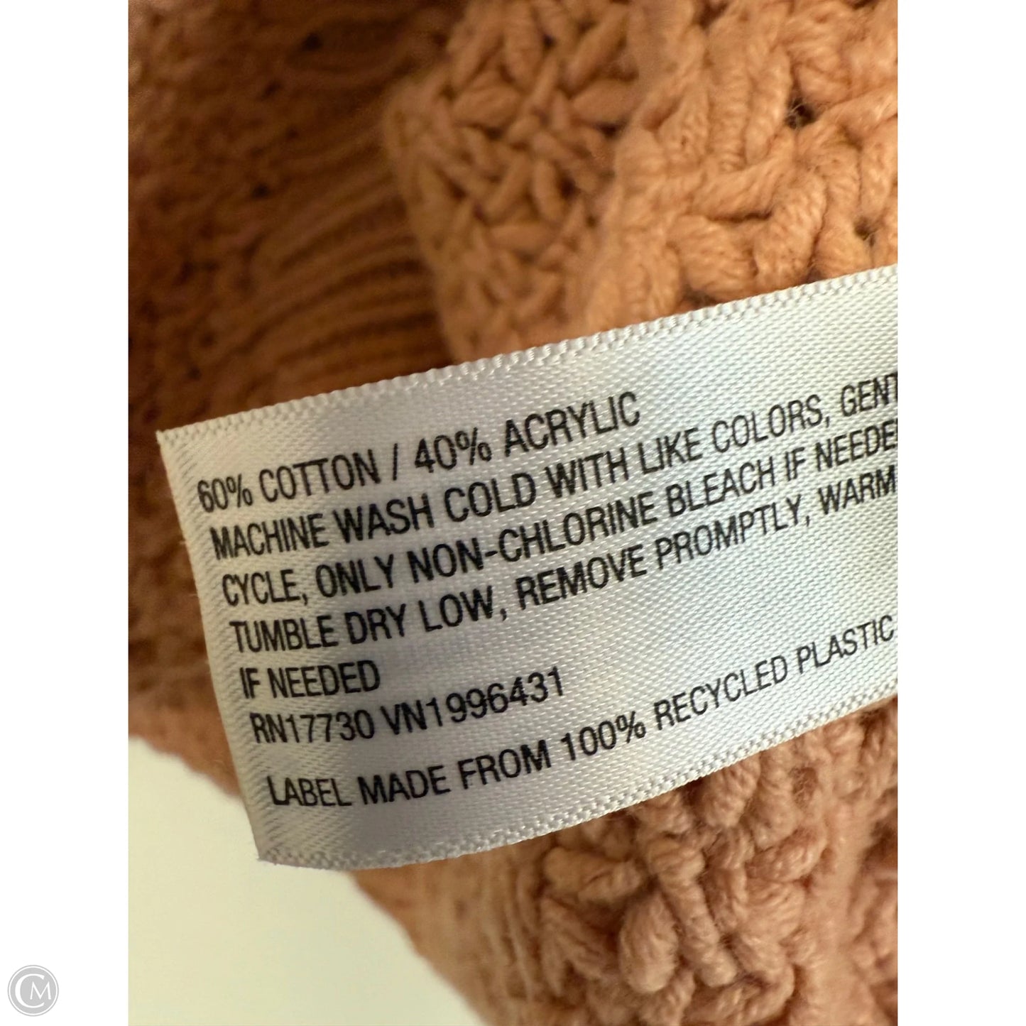 Sweater By Universal Thread In Peach, Size: Xs