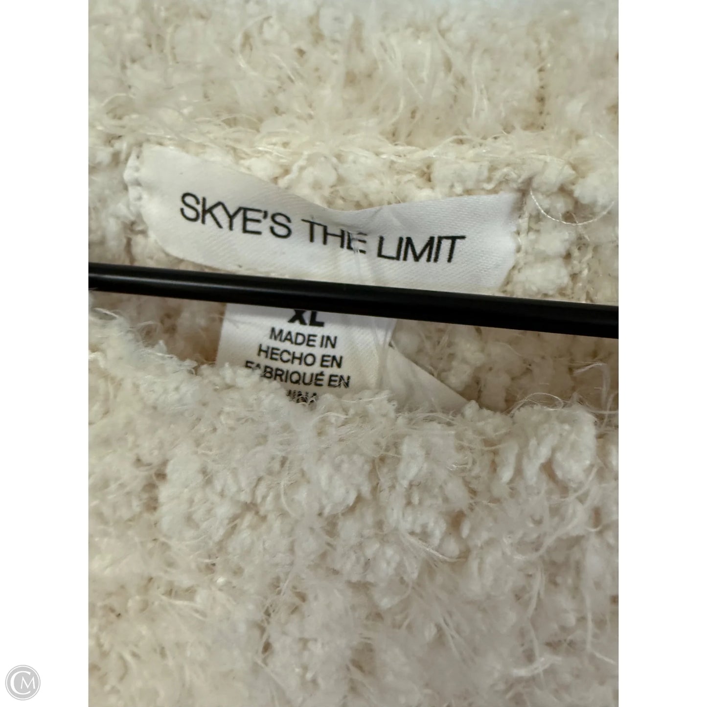 Sweater By Skyes The Limit In Cream, Size: Xl