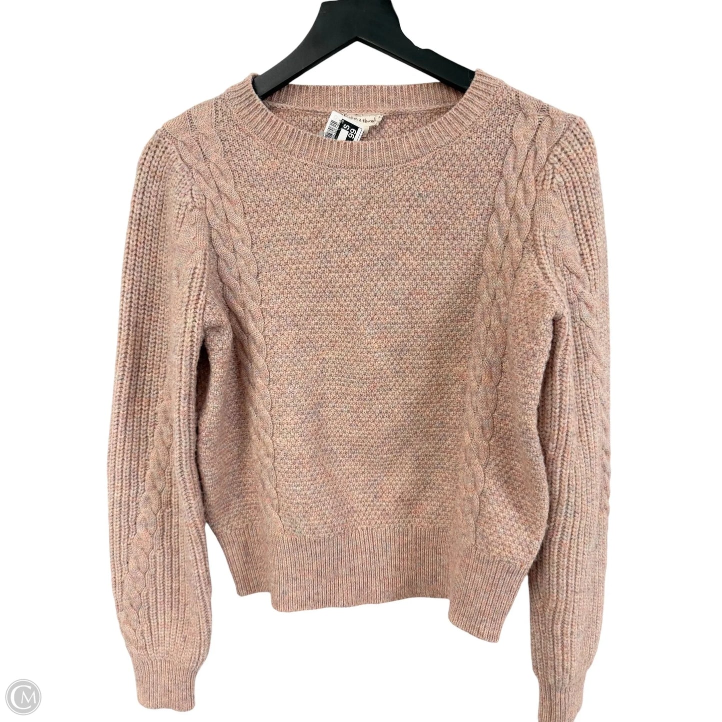 Sweater By Hem & Thread In Pink, Size: S