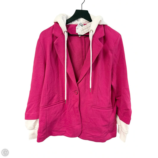 Blazer By Risen In Pink, Size: Xl
