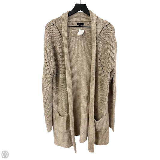 Sweater Cardigan By Cme In Beige, Size: M