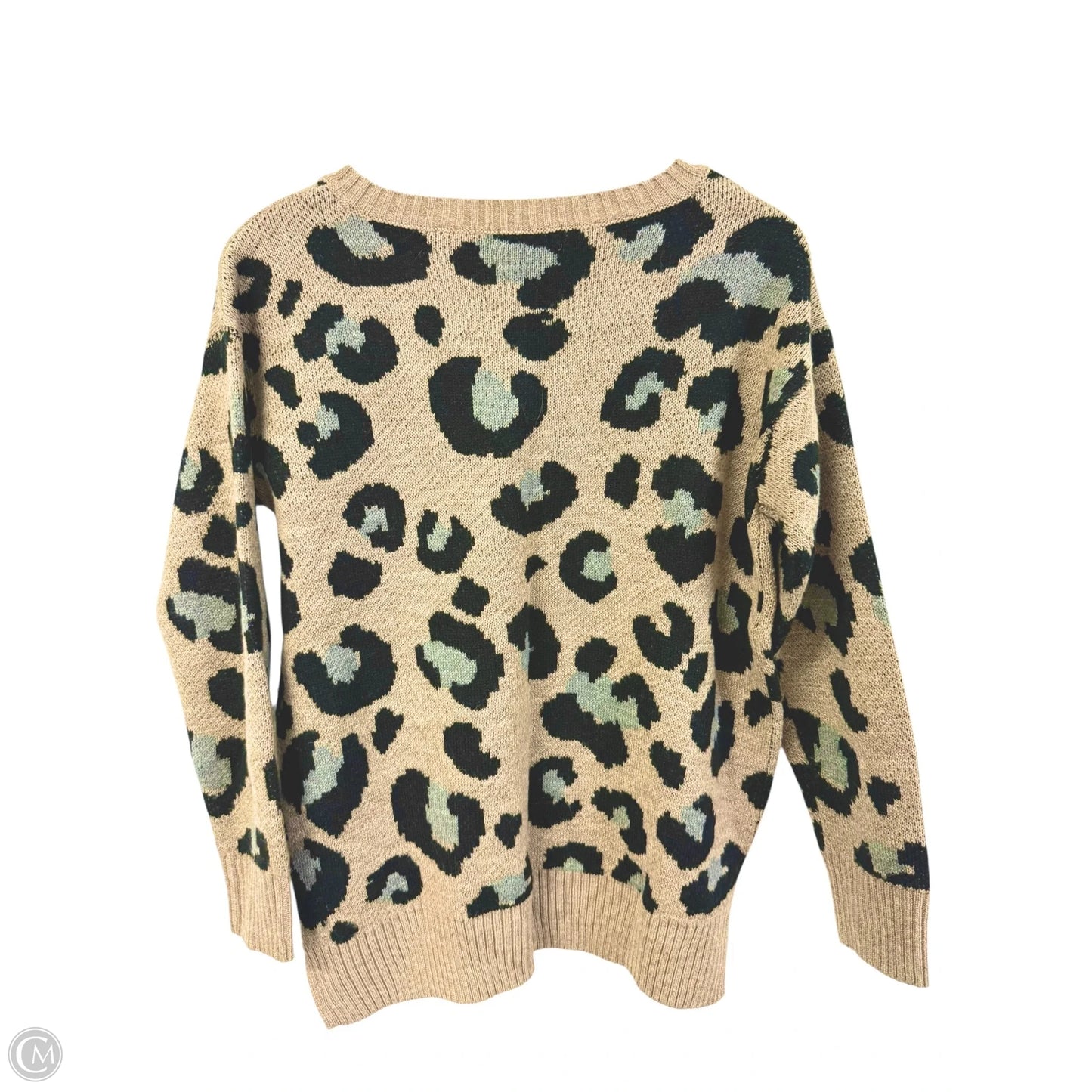 Sweater By Ana In Leopard Print, Size: Xs