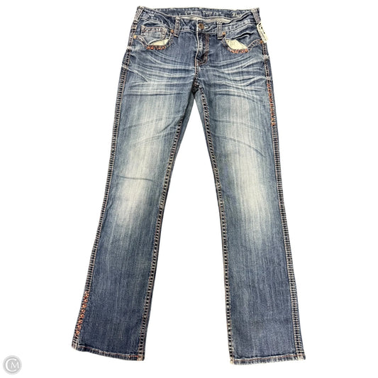 Jeans Boot Cut By Cmc In Blue Denim, Size: 10