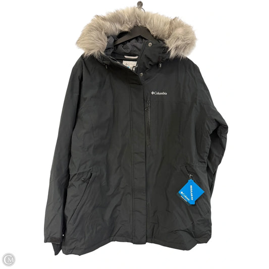 Coat Parka By Columbia In Black, Size: 2x