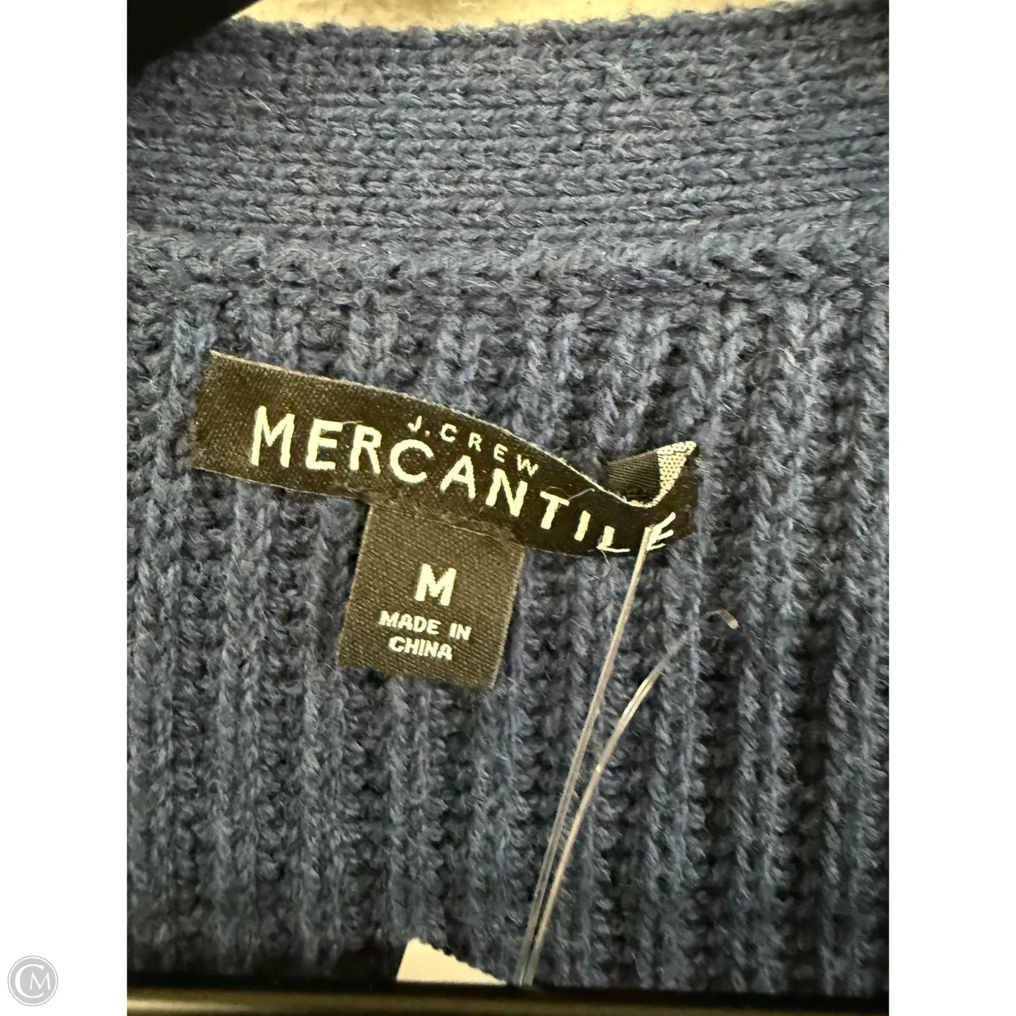 Sweater Cardigan By J. Crew In Navy, Size: M