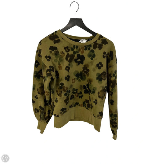 Sweatshirt Crewneck By Scotch & Soda In Brown & Green, Size: S