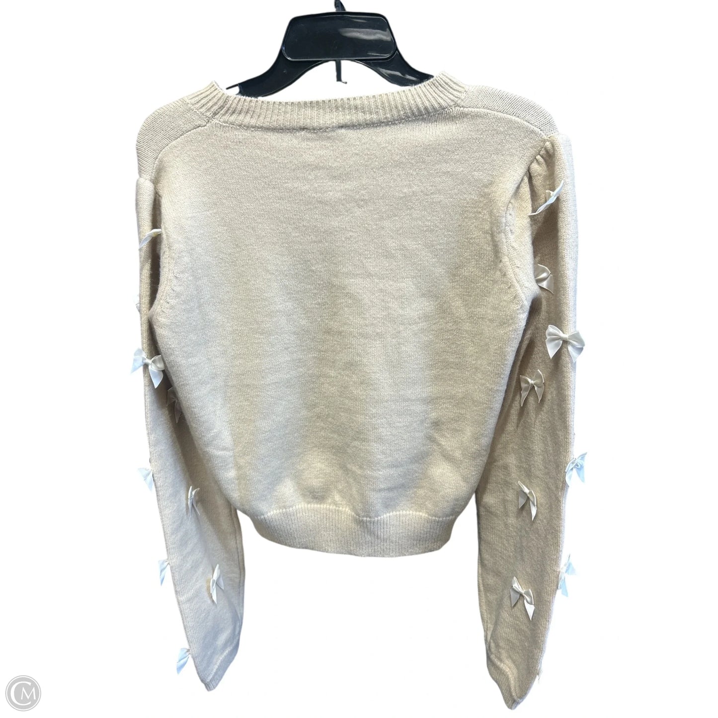 Sweater By Clothes Mentor In Tan, Size: L