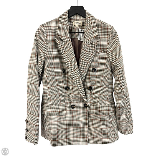 Blazer By Listicle In Black & Brown, Size: S