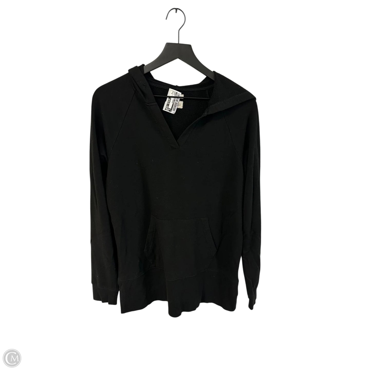 Sweatshirt Hoodie By Thread And Supply In Black, Size: M