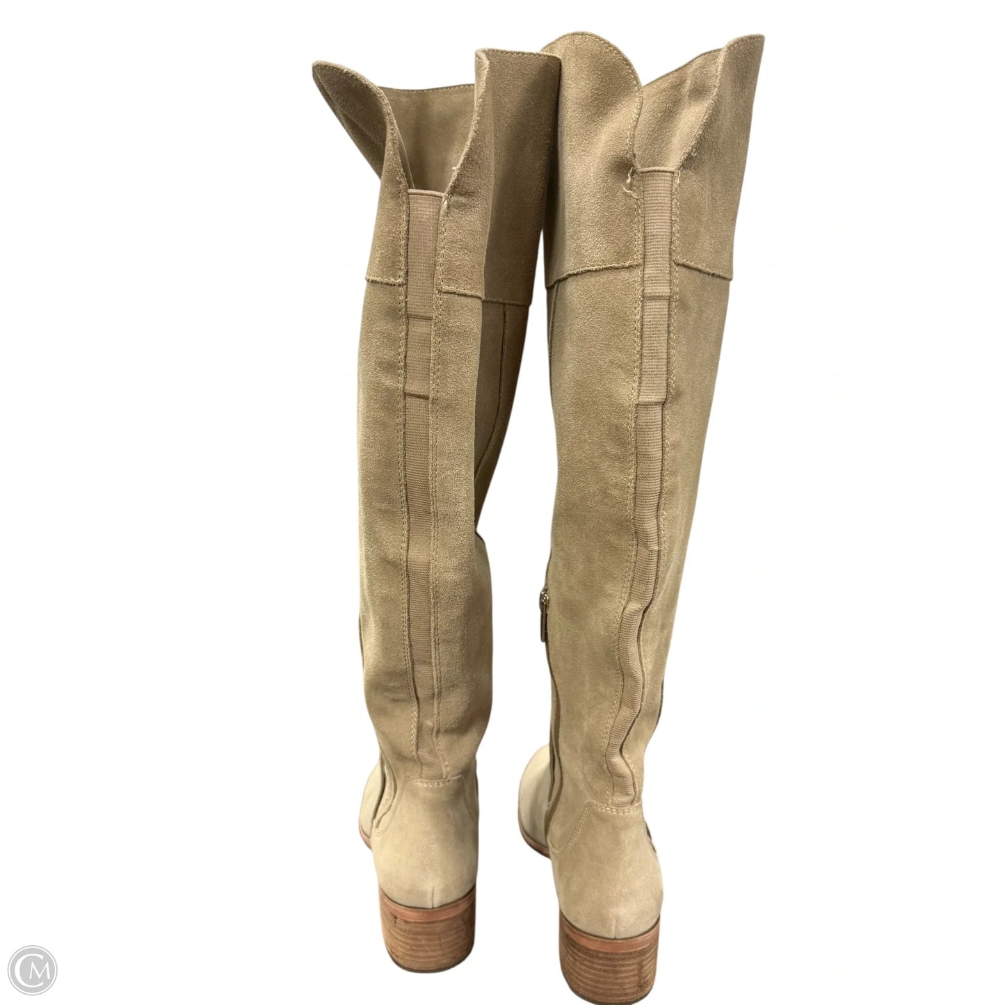 Boots Knee Flats By Vince Camuto In Tan, Size: 8.5